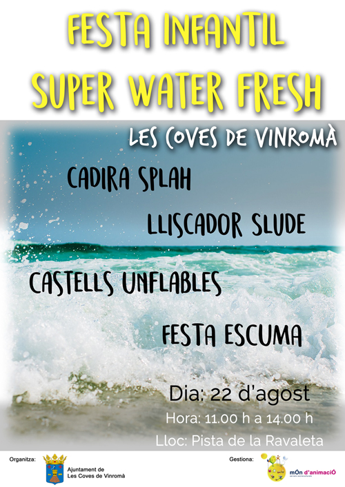 Festa Infantil Super Water Fresh